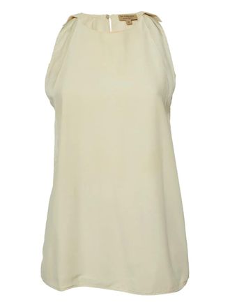 Burberry 2023 silk top - Neutrals