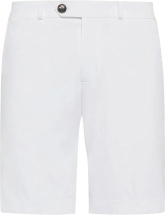 Roberto Ricci Design Surflex Chino Bermuda Shorts - Heren - Korte Broeken - Wit - 2XL - Polyester - Korte Broeken
