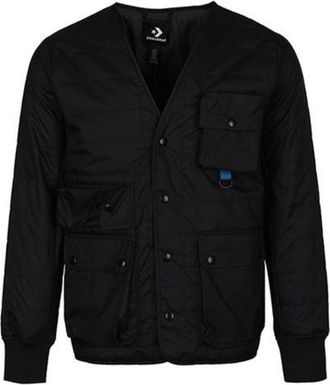 Converse Chuck Taylor Seasonal Woven Jacket Asia Sizing Black 10019990-A01