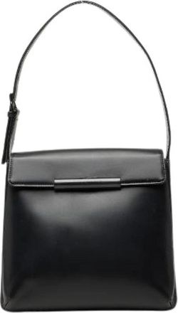 Givenchy Pre-owned Leren Schoudertas - Dames - Vintage Schoudertas - Zwart - ONE Size - Leer - Vintage