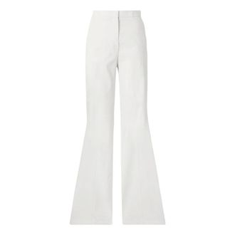 Pinko Wide Trousers, female, White, Size: S Jacopone Wide Trousers