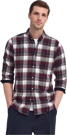 Barbour Crossfell Tailored Lange Mouwen Overhemd - Heren - Casual Overhemden - Veelkleurig - XL - Katoen - Overhemden