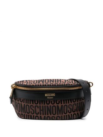 Moschino Leren heuptas - Bruin
