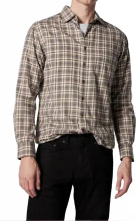 Rodd & Gunn Lawrence Sports Fit Shirt In Gravel