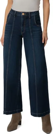 Kut from the Kloth Meg Front Seam High Waist Ankle Wide Leg Jeans in Notice at Nordstrom, Size 16