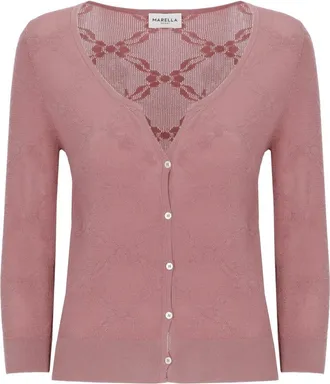 Marella Truien & Vesten, Dames, Roze, L, Cardigans