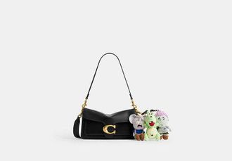 Coach Brain Dead Soft Tabby Shoulder Bag 26 With Charms