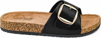 Corkys Footwear Womens Footwear Road Trip Sandal In Black