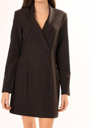 Area Stars Linda Blazer Dress In Black