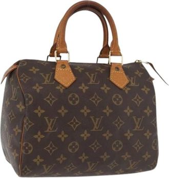 Louis Vuitton Pre-owned Handbags, female, Brown, Size: ONE SIZE Pre-owned Speedy 25 Handbag
