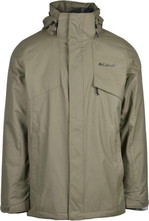 Columbia Bugaboo III Fleece Interchange Jacket - Heren - Regenjassen - Groen - S - Nylon - Fitness