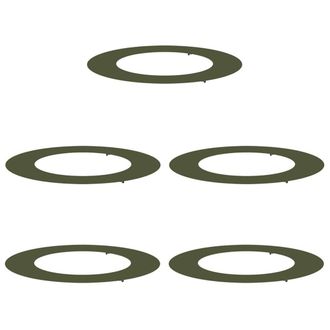 Berkfield Home Olive Green Planter Olive green Plastic Large Decorative Inlays