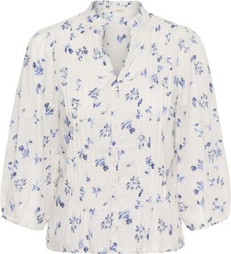 Part Two Brith Blouse - Dames - Overhemden - Veelkleurig - M - Katoen - Overhemden