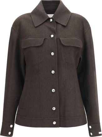 Sportmax Calcio Jacket - Jackets - Mujer - Marr&oacute;n - S