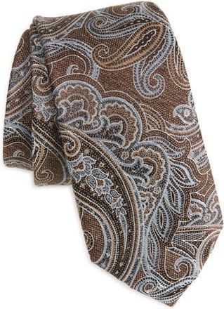 Nordstrom Tilden Paisley Jacquard Silk Tie in Taupe at Nordstrom Rack