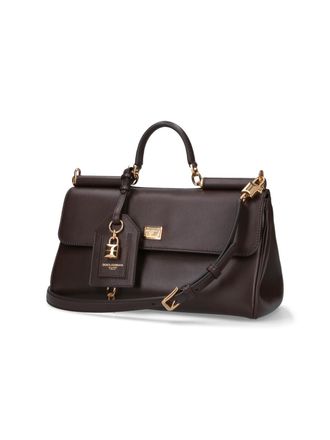 Dolce & Gabbana Womens Bags Brown Calf Leather