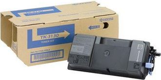 Kyocera Original Tk-3130 Toner Negro 25,000 P&aacute;ginas (1t02lv0nl0) Para M3550, M3560, Fs-4200, 4300