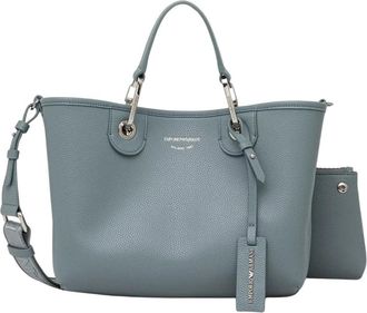 Emporio Armani Bolso Cruzado - Bags - Mujer - Azul - ONE SIZE
