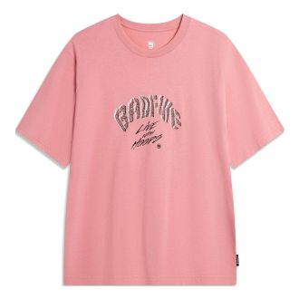 Li-Ning BadFive Hoops Graphic T-shirt Pink AHSU427-6