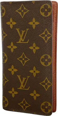 Louis Vuitton Brown Long Wallet (Bi-Fold) (Pre-Owned)