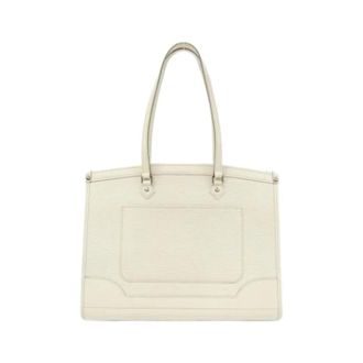 Louis Vuitton Pre-owned Tote Bags, female, White, Size: ONE SIZE Pre-owned Vintage Shoulder Bag