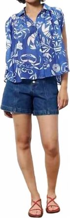 FRNCH Itia Shirt In Blue