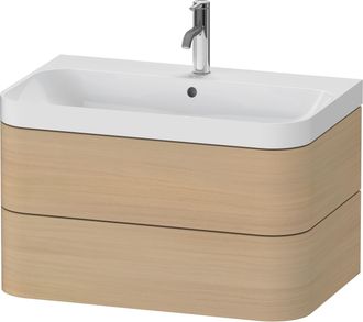 Duravit Set C-bonded Duravit Happy D.2 Plus Suspendido, 775x490mm, 2