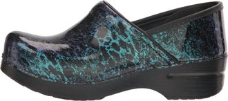 Dansko Womens Professional Patent Clogs In Cosmic