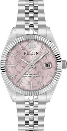 Philipp Plein Date Superlative Womens Silver Watch PWYFA0826 Stainless Steel - One Size