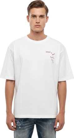 Dsquared2 White Crew Neck T-Shirt