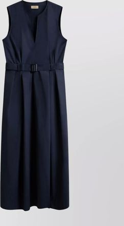 Woolrich belted waist cotton dress