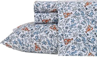 Nautica Coastal Fun Cooling Microfiber Sheet Set in Blue at Nordstrom Rack, Size Twin X-Long