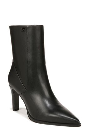Franco Sarto Appia Pointed Toe Bootie in Black at Nordstrom, Size 5.5