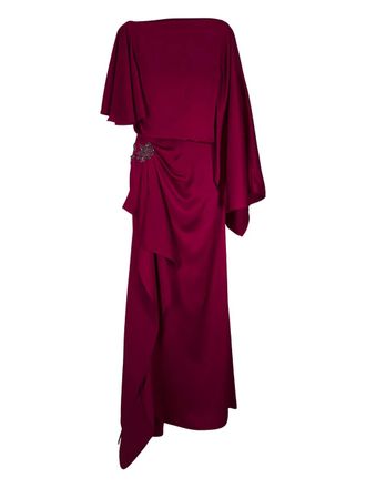 Erdem embellished maxi dress - Red