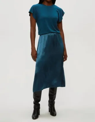 Michael Stars Meryl Midi Dress In Rainforest