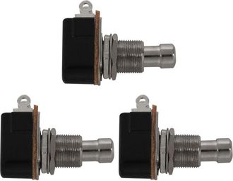 OEM Interruptores De Pedal Moment&aacute;neos Spst De 2 Pines Para Efectos De Guitarra