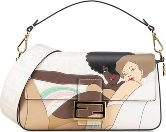 Fendi Bikini Girls Zucca Baguette Bag
