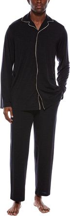 HUGO BOSS 2pc Wool-Blend Pajama Set