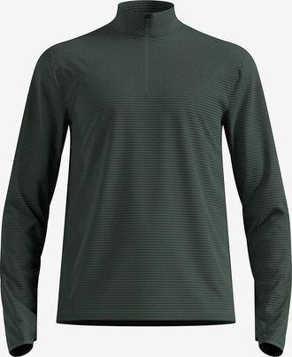 Odlo Langarm-Oberteil mit Stehkragen und Reissverschluss