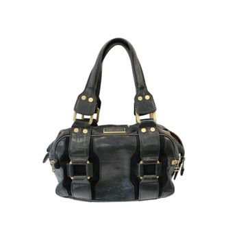 Jimmy Choo London Double Zip Malena Leather Handbag