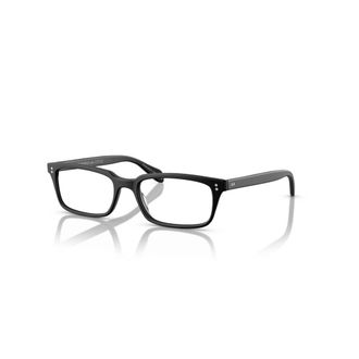 Oliver Peoples Glasses, male, Black, Size: 53 MM Denison Optical Frame