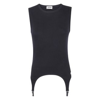 Jean Paul Gaultier Mujer, Camisetas, Negro, Talla: S