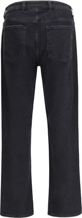 Represent Mens R2 Straight Leg Jeans Black Cotton