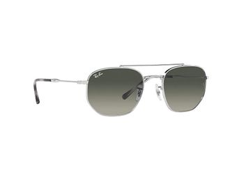 Ray-Ban 0RB3707 Fashion Mens Sunglasses Silver/Grey Gradient : 54mm, Metal Frames