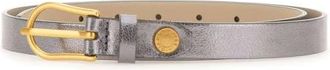 Gianni Chiarini Leather Belt - female - Gianni Chiarini - Belts - Gray - ONE SIZE - Accessories