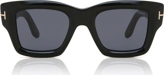 Tom Ford FT1154 ILIAS 01A Mens Sunglasses Black Size 50
