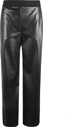 Liviana Conti Synthetische Leren Broek