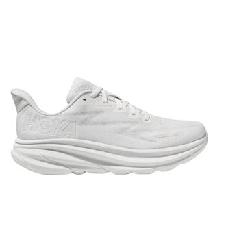 Hoka One One Schoenen, Heren, Wit, 45 1/3 EU, Polyester, Clifton 9 Witte Herenschoenen
