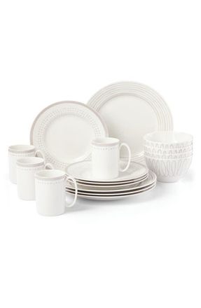 Kate Spade New York street east grey 16-piece dinnerware set at Nordstrom