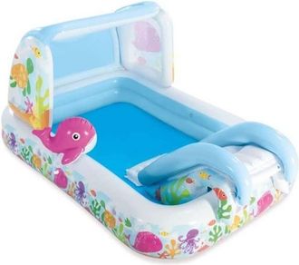 Intex Piscina Gonfiabile balena Rosa Art. 57447